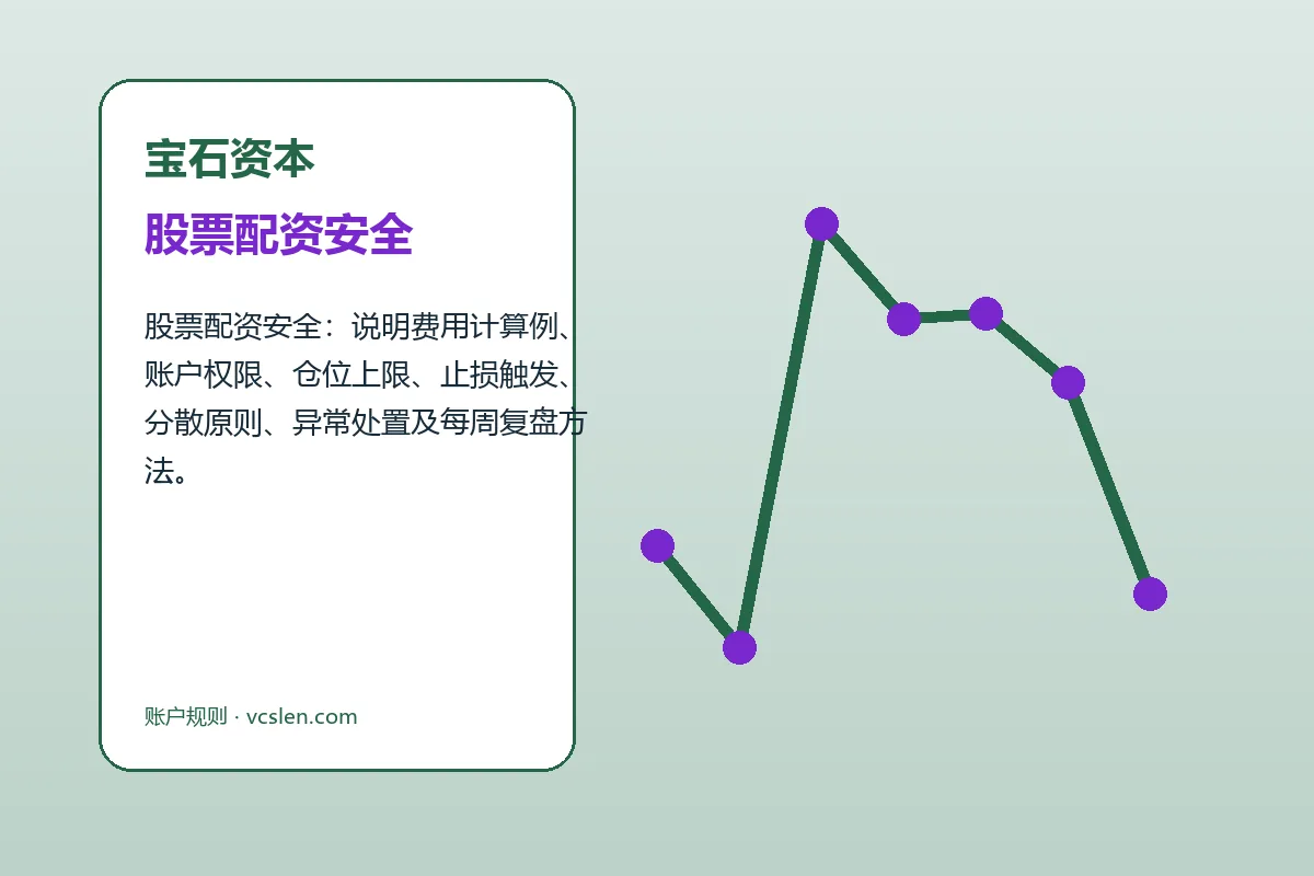 宝石资本费用、账户与退出规则图解